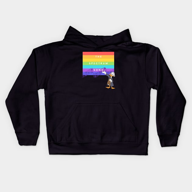 The Spectrum Song Kids Hoodie by Amores Patos 